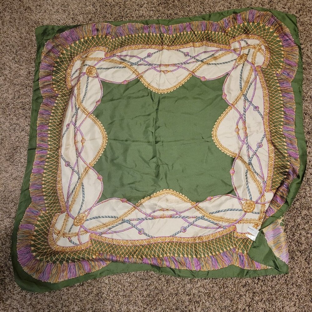 Intermode 100% Silk Scarf 34 x 36
